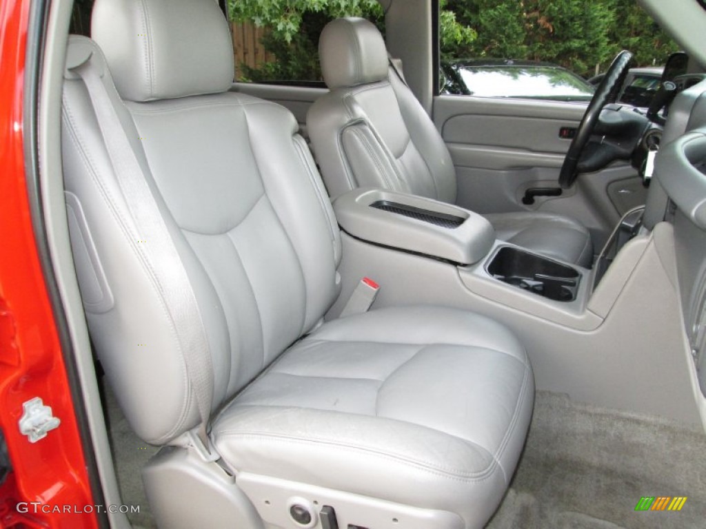 2005 Suburban 1500 LT 4x4 - Victory Red / Gray/Dark Charcoal photo #14