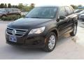 Deep Black Metallic - Tiguan S Photo No. 3