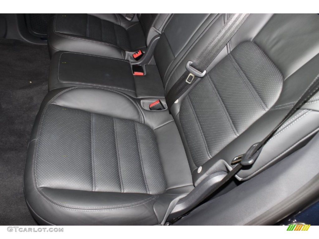 Black Interior 2014 Porsche Cayenne Turbo S Photo #85403176