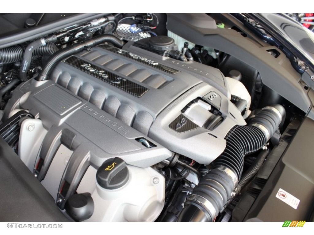 2014 Porsche Cayenne Turbo S 4.8 Liter DFI Twin-Turbocharged DOHC 32-Valve VVT V8 Engine Photo #85403260