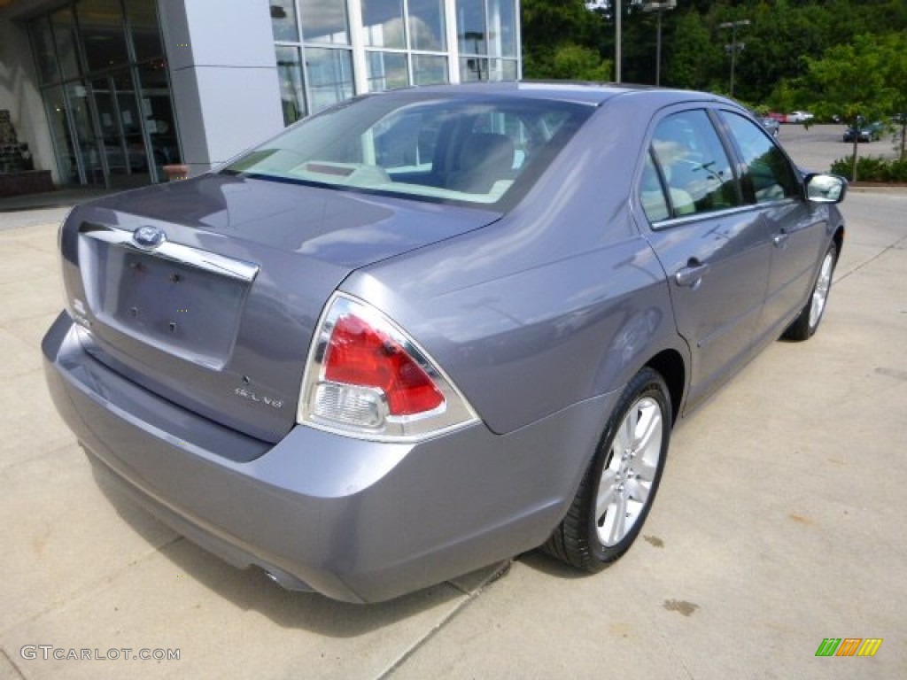 2006 Fusion SEL V6 - Tungsten Grey Metallic / Medium Light Stone photo #2