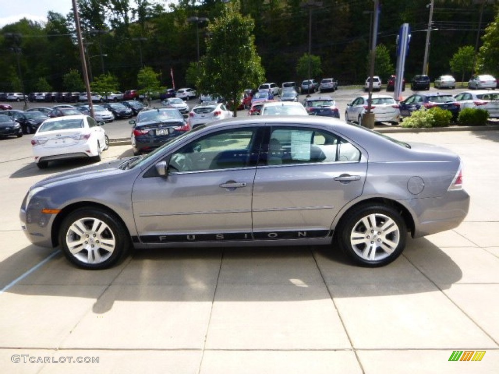 2006 Fusion SEL V6 - Tungsten Grey Metallic / Medium Light Stone photo #5