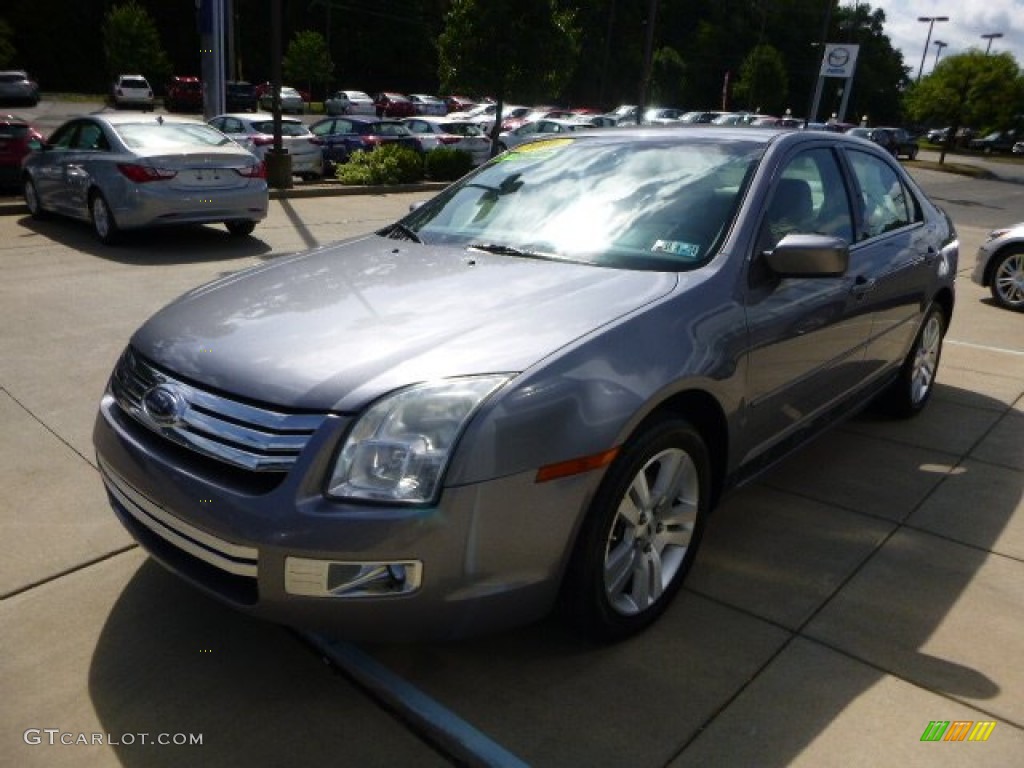 2006 Fusion SEL V6 - Tungsten Grey Metallic / Medium Light Stone photo #6