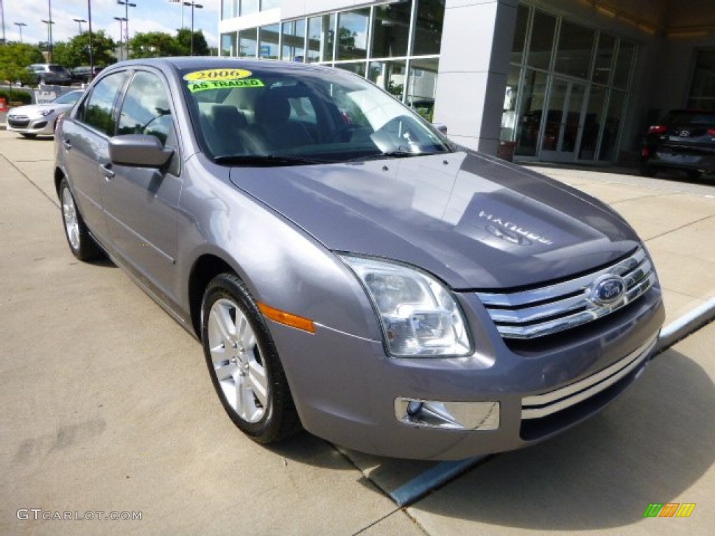 2006 Fusion SEL V6 - Tungsten Grey Metallic / Medium Light Stone photo #8