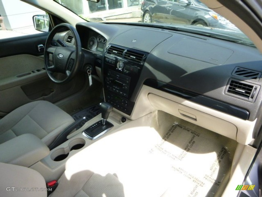 2006 Fusion SEL V6 - Tungsten Grey Metallic / Medium Light Stone photo #11