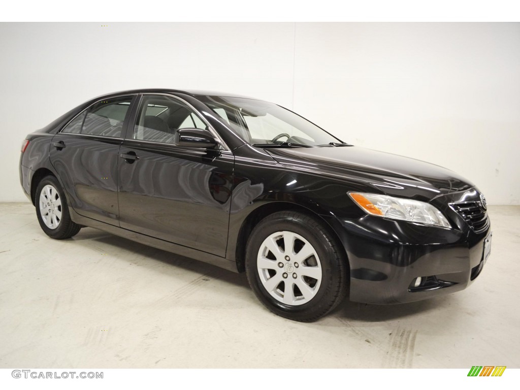 2008 Camry XLE - Black / Ash photo #2