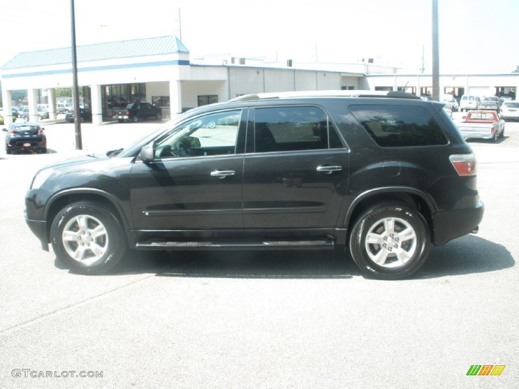 2010 Acadia SL - Carbon Black Metallic / Ebony photo #10