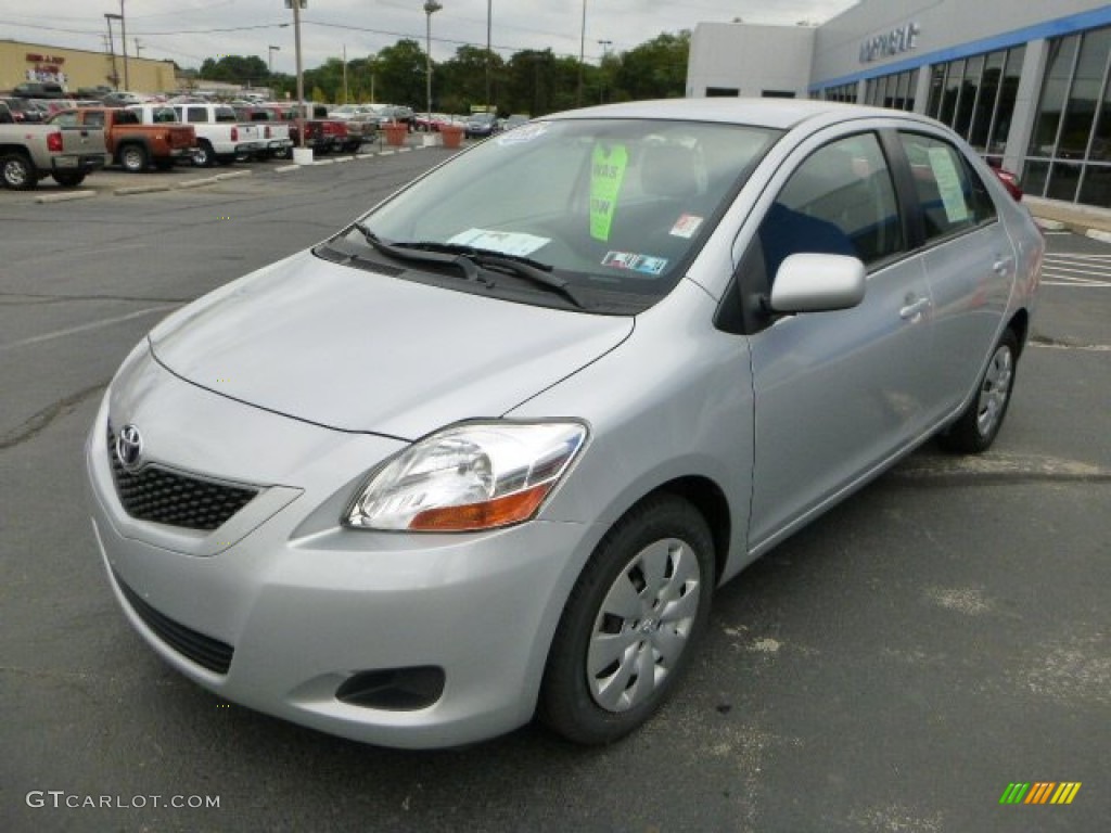 2009 Silver Streak Mica Toyota Yaris Sedan 85356320 Photo 7