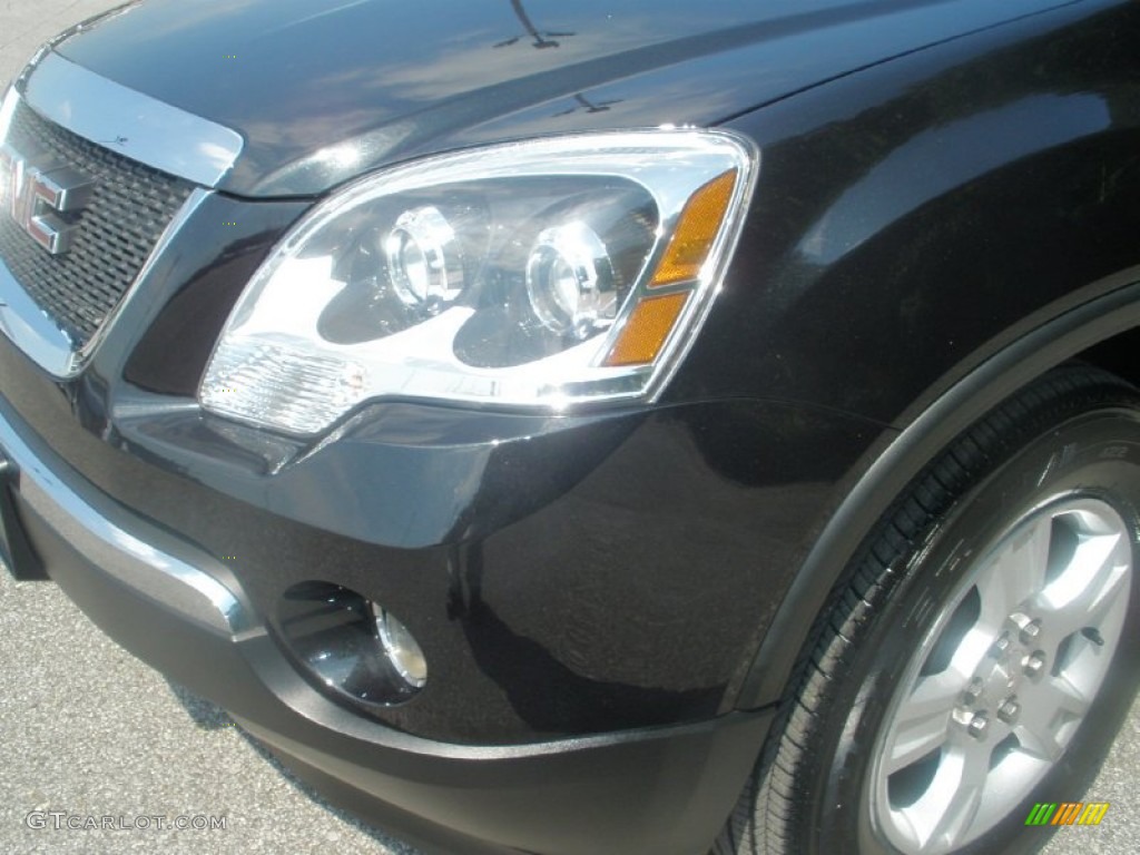 2010 Acadia SL - Carbon Black Metallic / Ebony photo #14