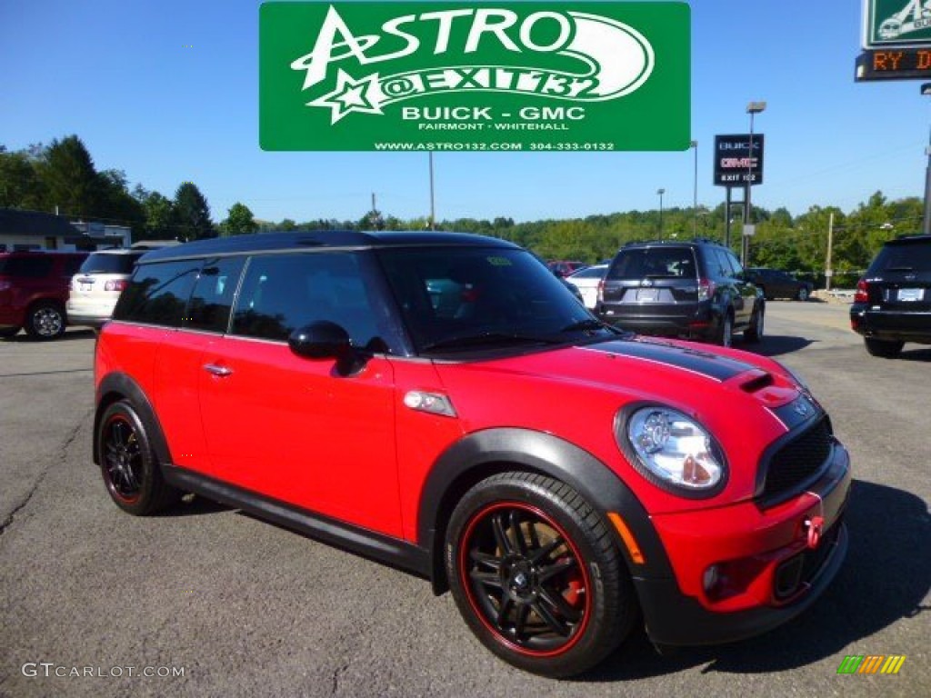 2011 Cooper S Clubman - Chili Red / Carbon Black photo #1