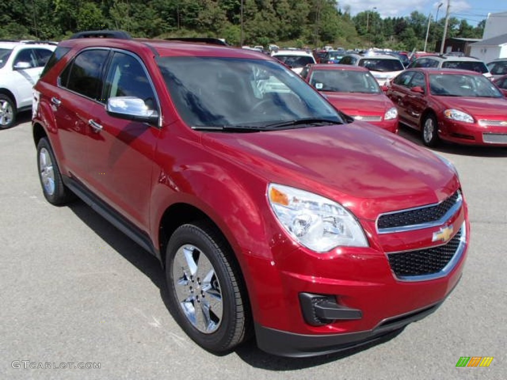 Crystal Red Tintcoat 2014 Chevrolet Equinox LT AWD Exterior Photo #85407103