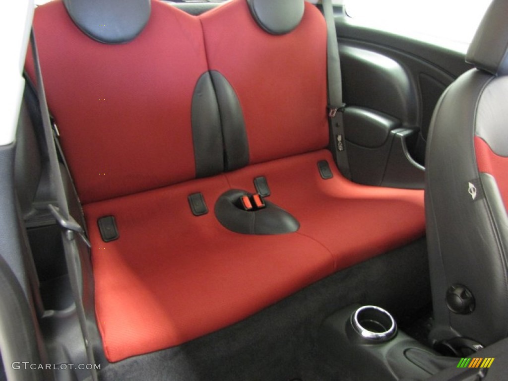 2006 Cooper Hardtop - Space Blue Metallic / Octagon Tartan Red/Panther Black photo #7