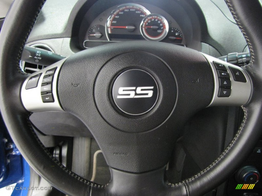 2008 HHR SS - Blue Flash Metallic / Ebony Black photo #14