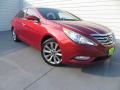 2012 Sparkling Ruby Red Hyundai Sonata SE  photo #2