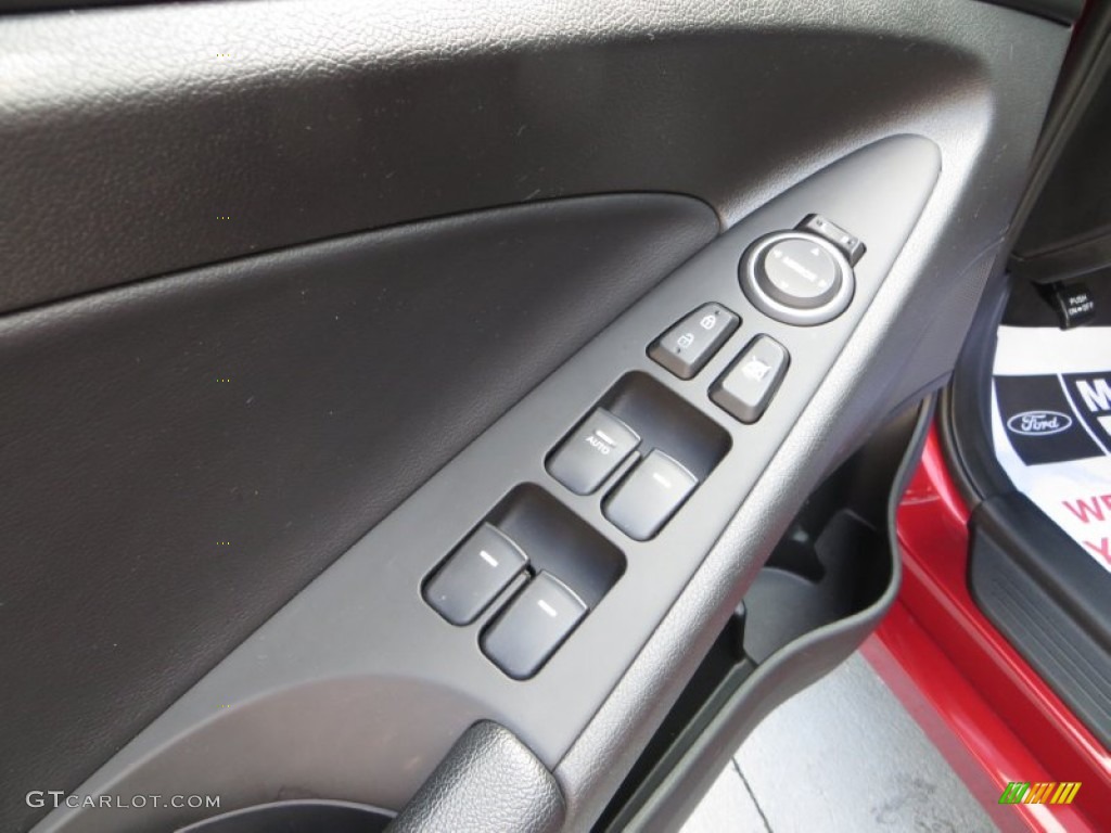 2012 Sonata SE - Sparkling Ruby Red / Black photo #28