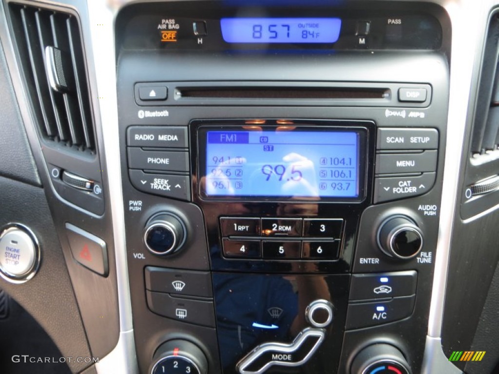 2012 Sonata SE - Sparkling Ruby Red / Black photo #33