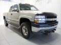 2002 Light Pewter Metallic Chevrolet Silverado 2500 LS Extended Cab 4x4 #85356526