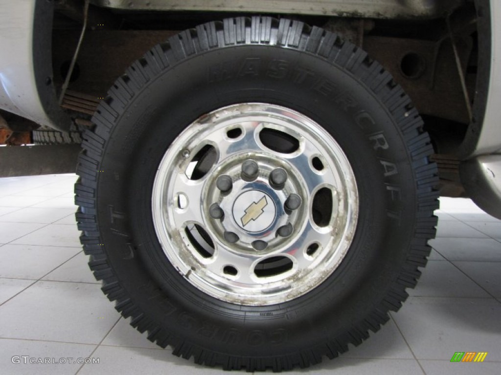 2002 Silverado 2500 LS Extended Cab 4x4 - Light Pewter Metallic / Graphite photo #20