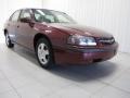 2001 Dark Carmine Red Metallic Chevrolet Impala LS #85356524