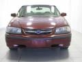 2001 Dark Carmine Red Metallic Chevrolet Impala LS  photo #2