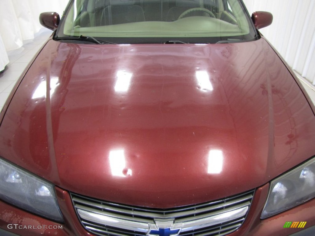 2001 Impala LS - Dark Carmine Red Metallic / Neutral photo #3