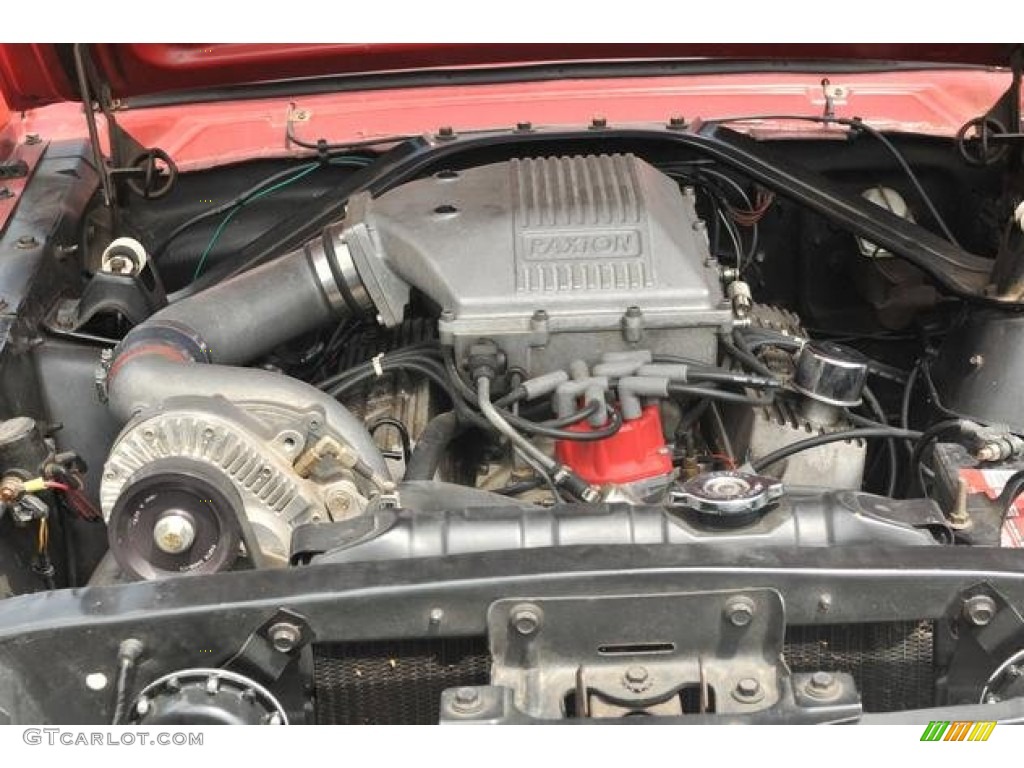 1965 Mustang Coupe - Poppy Red / Black photo #2