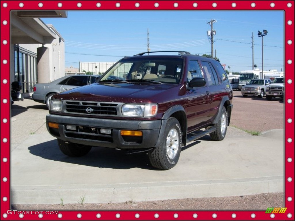 1996 Pathfinder SE 4x4 - Mahogany Brown Pearl / Beige photo #17