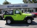 2012 Gecko Green Jeep Wrangler Sport 4x4 #85410138