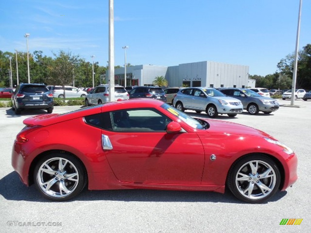 2009 370Z Sport Touring Coupe - Solid Red / Black Leather photo #8