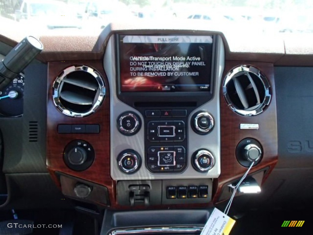 2014 F350 Super Duty King Ranch Crew Cab 4x4 Dually - Kodiak Brown Metallic / King Ranch Chaparral Leather photo #16