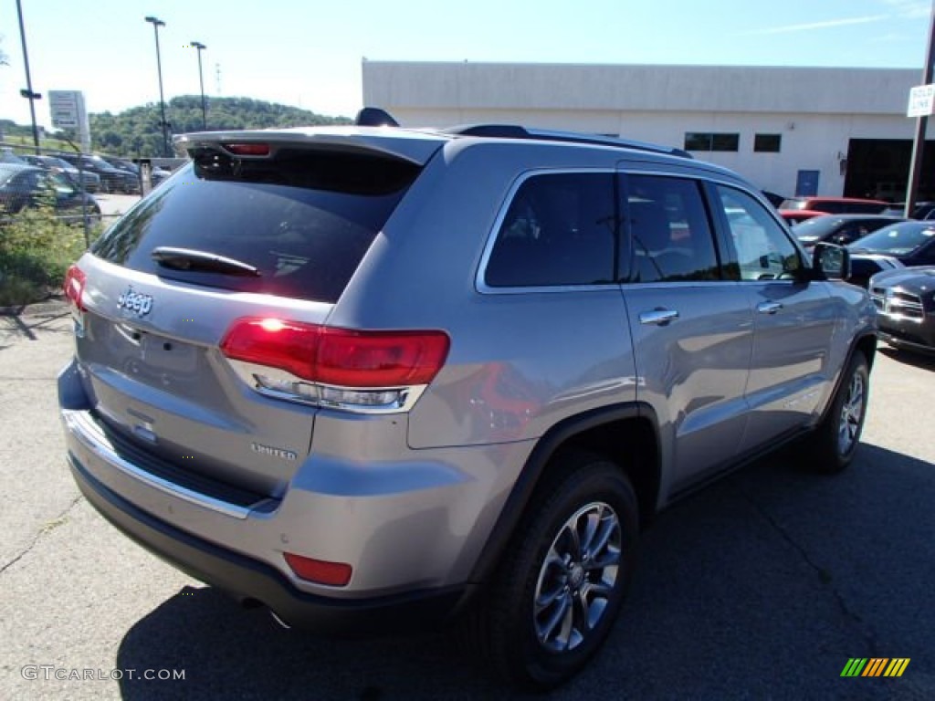 2014 Grand Cherokee Limited 4x4 - Billet Silver Metallic / Morocco Black photo #6