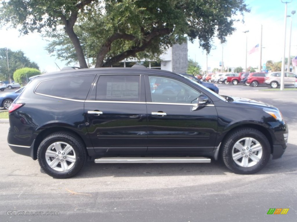 2014 Traverse LT - Black Granite Metallic / Ebony photo #9