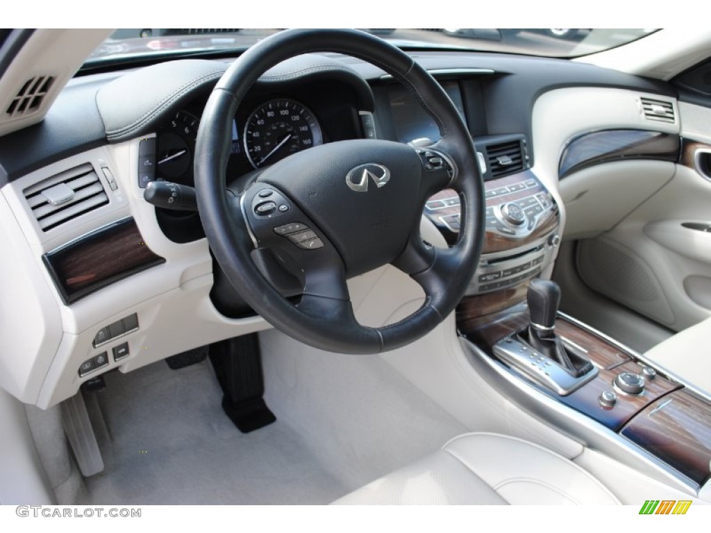 Stone Interior 2011 Infiniti M 37 Sedan Photo #85412265