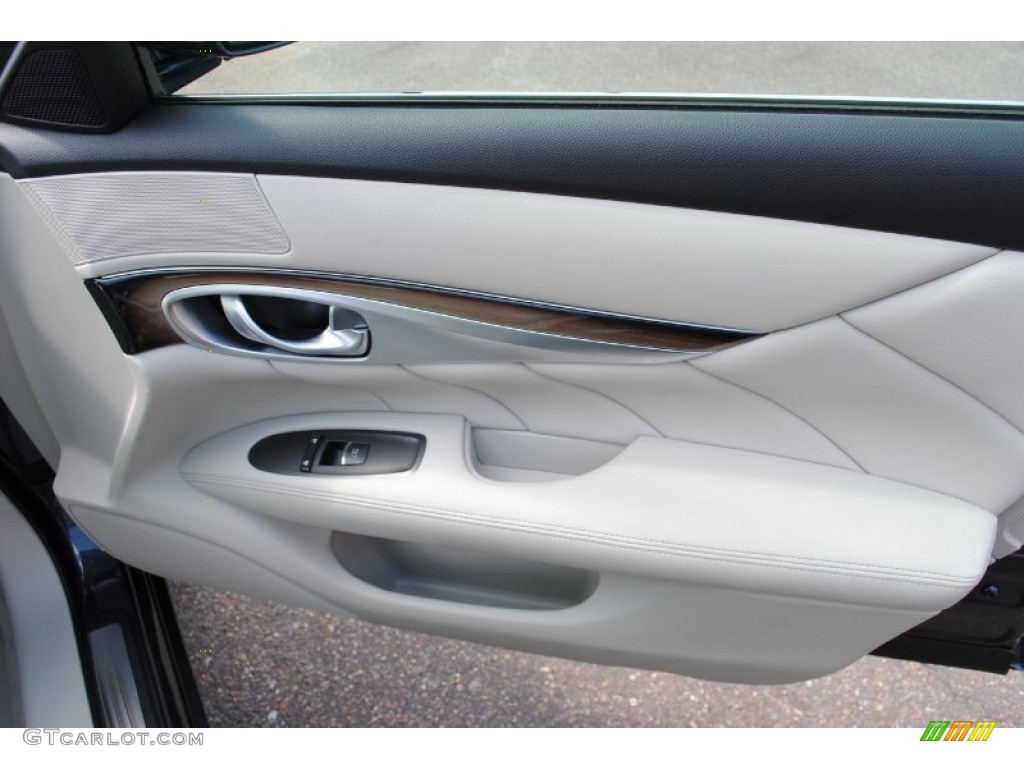 2011 Infiniti M 37 Sedan Stone Door Panel Photo #85412535