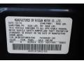  2011 M 37 Sedan Blue Slate Color Code K52
