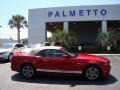 2013 Red Candy Metallic Ford Mustang V6 Premium Convertible  photo #1