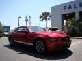 2013 Red Candy Metallic Ford Mustang V6 Premium Convertible  photo #2