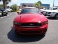 2013 Red Candy Metallic Ford Mustang V6 Premium Convertible  photo #3