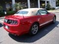 2013 Red Candy Metallic Ford Mustang V6 Premium Convertible  photo #9