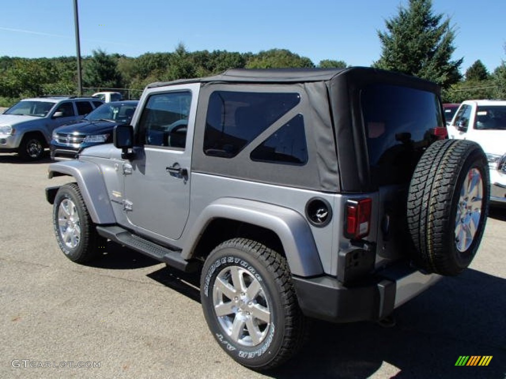 Billet Silver Metallic 2014 Jeep Wrangler Sahara 4x4 Exterior Photo #85413081