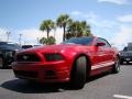 2013 Red Candy Metallic Ford Mustang V6 Premium Convertible  photo #24