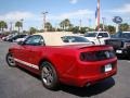 2013 Red Candy Metallic Ford Mustang V6 Premium Convertible  photo #25