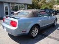 2005 Windveil Blue Metallic Ford Mustang V6 Premium Convertible  photo #8