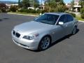 2004 Silver Grey Metallic BMW 5 Series 545i Sedan  photo #3