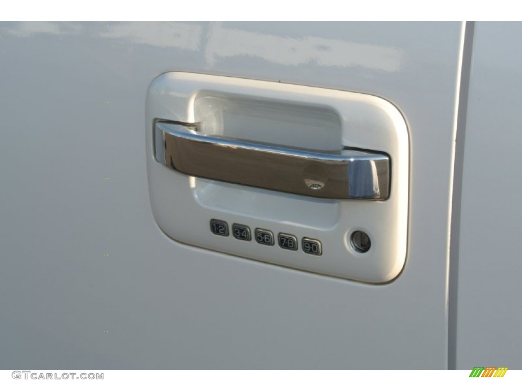 2010 F150 Platinum SuperCrew 4x4 - White Platinum Metallic Tri Coat / Sienna Brown Leather/Black photo #7