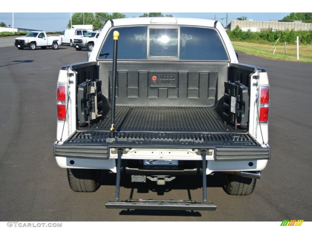 2010 F150 Platinum SuperCrew 4x4 - White Platinum Metallic Tri Coat / Sienna Brown Leather/Black photo #22