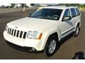 2008 Stone White Jeep Grand Cherokee Laredo 4x4  photo #2