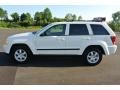 2008 Stone White Jeep Grand Cherokee Laredo 4x4  photo #3