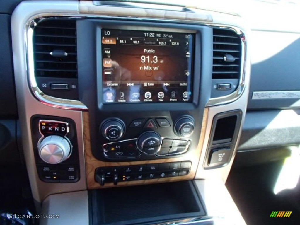 2014 Ram 1500 Laramie Longhorn Crew Cab 4x4 Controls Photo #85416945