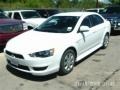 2013 Wicked White Metallic Mitsubishi Lancer ES  photo #2